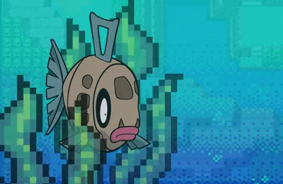 Feebas at the bottom of the River