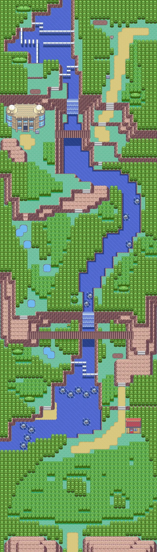 Full map of Route 119