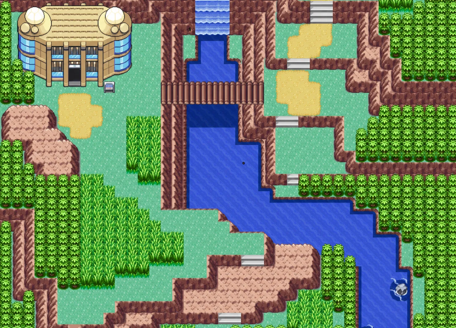 A crisp and saturated overveiw of Route 119.