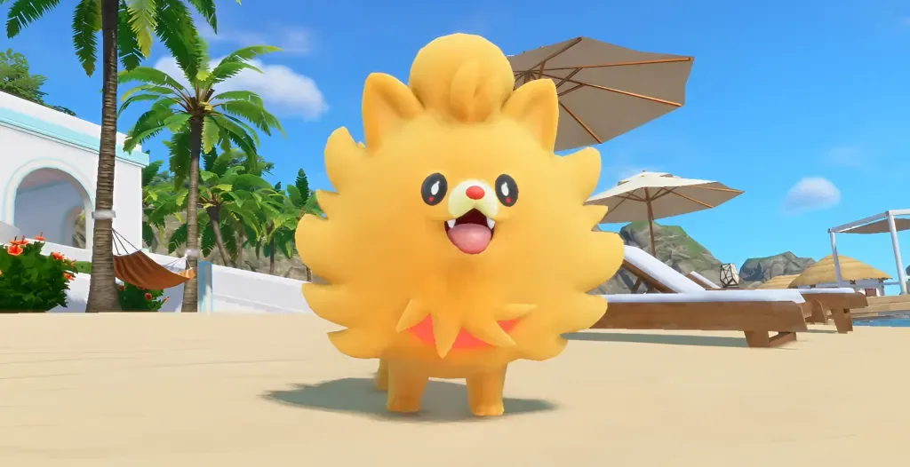 Pombon on the beach